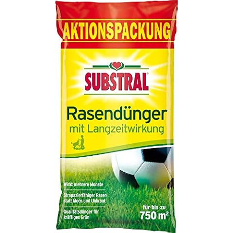 Substral Rasendünger, mit Langzeitwirkung, 100 Tage Langzeitdüngung Cover