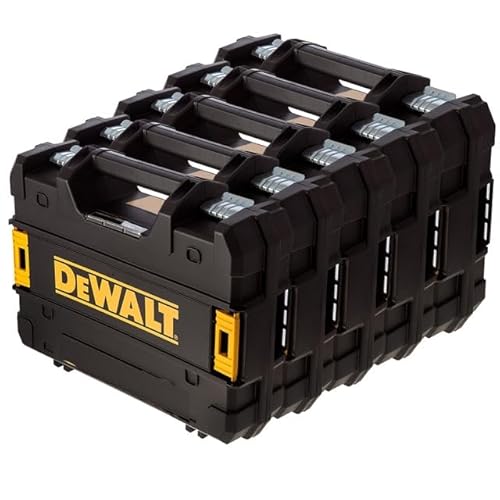 DEWALT 5 x TStak Power Tool Case for Impact Driver/Combi Drill - DCF887 DCD796