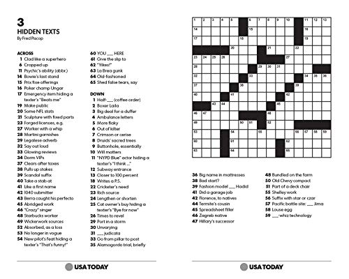 Image of USA TODAY Crossword Super Challenge: 200 Puzzles (USA Today Puzzles) (Volume 25)