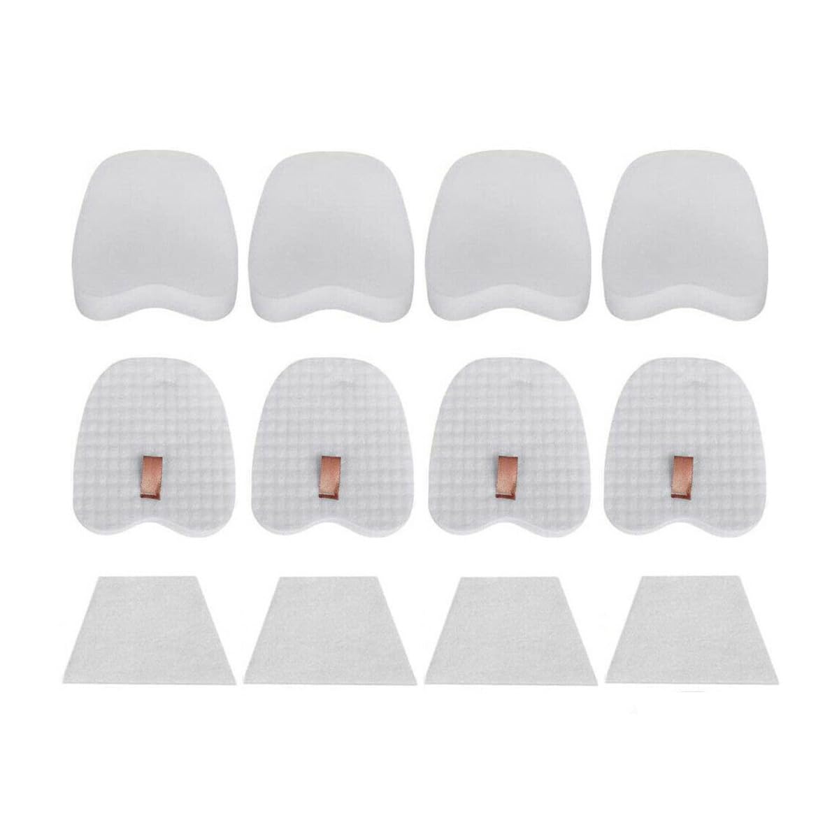 HV322 Filter Replacement for Shark Rocket Vacuum Rocket Pro HV322 HV345 HV320 HV321 UV330 UV480 UV422 ZS350 ZS351 ZS352, Part # XPMFK320 & 1084FTV320, 4 Foam & Felt Filters