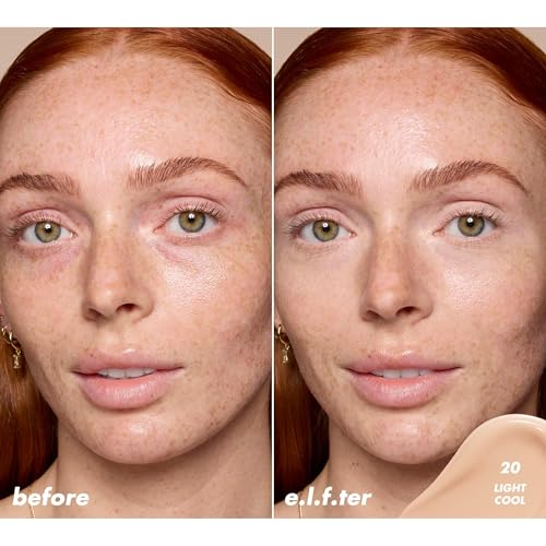 Image of e.l.f. Soft Glam Satin Concealer, Medium Coverage For Blemishes & Under-Eye, Crease-Resistant, Long Lasting, Vegan & Cruelty-Free, 20 Light Cool
