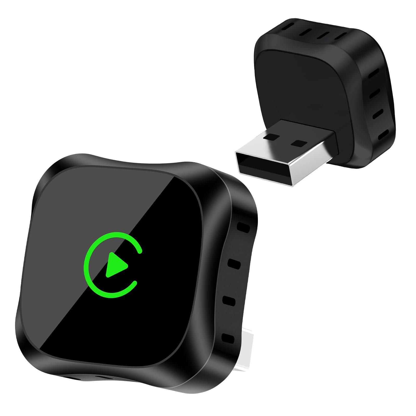 GEEKERA CarPlay Wireless Adapter for Apple, 2026 Upgraded Mini Car Play Dongle via USB A/C, Convert Wired to Wireless, Plug and Play, Faster & Stable for iPhone iOS 12+-image-31