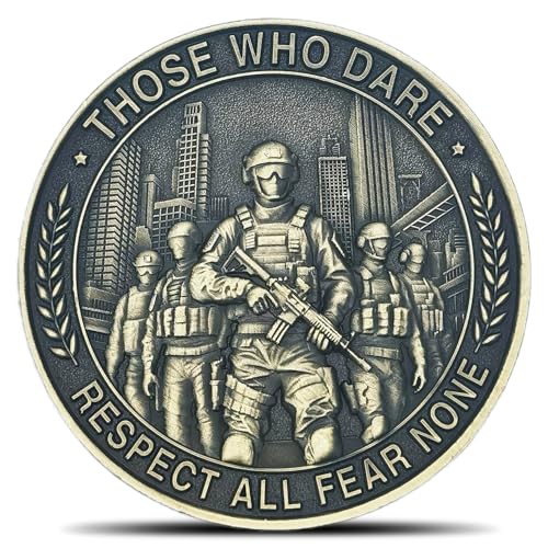 US SWAT Police Challenge Coin Military Art Collectibles Coins
