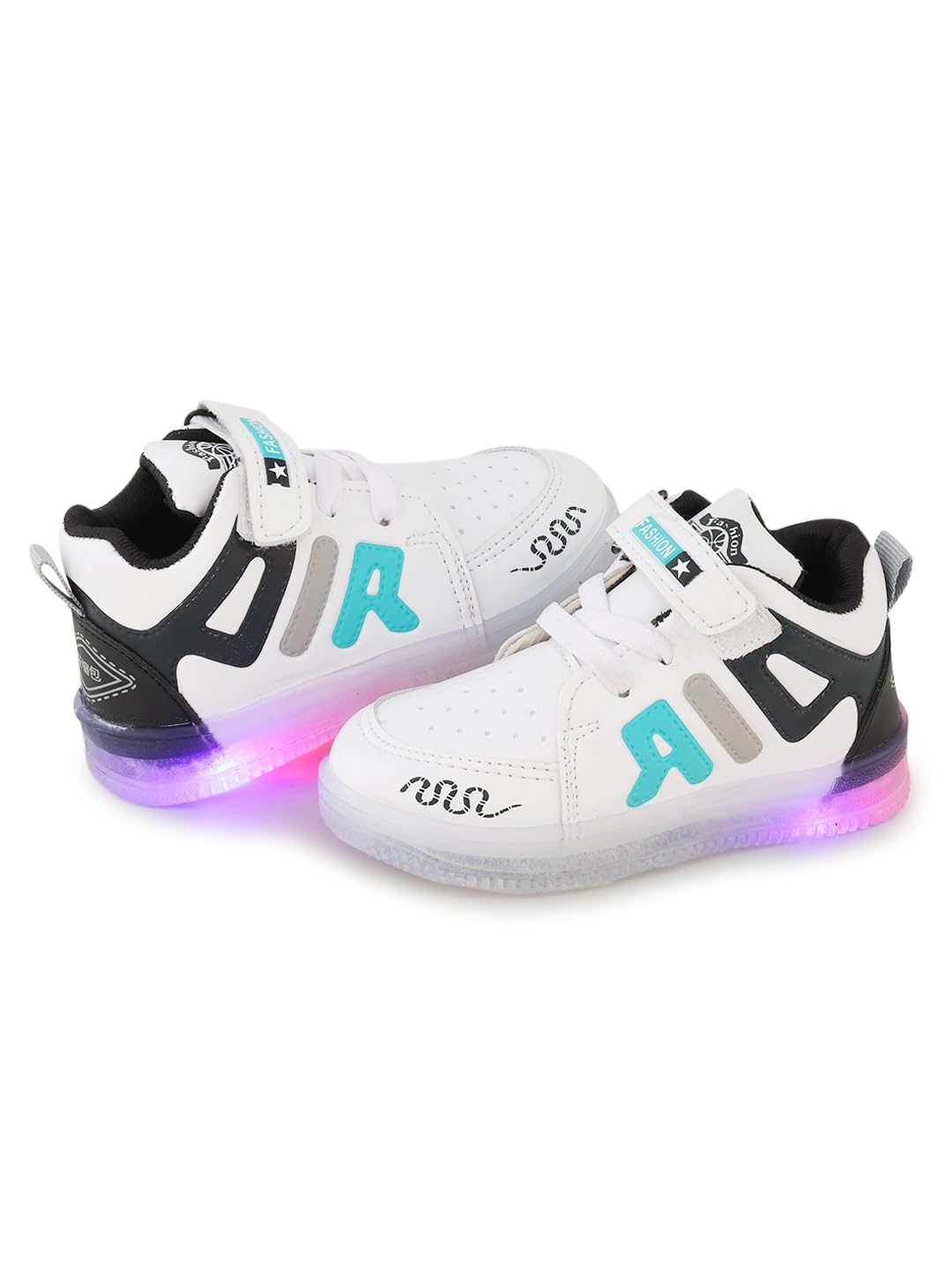 PASSION PETALS AIR PU LED Light Shoes for Kids Girls and Boys of Age 2Years -5 Years -Black (B0CWNHJLHZ) Amazon Price History, Amazon Price Tracker