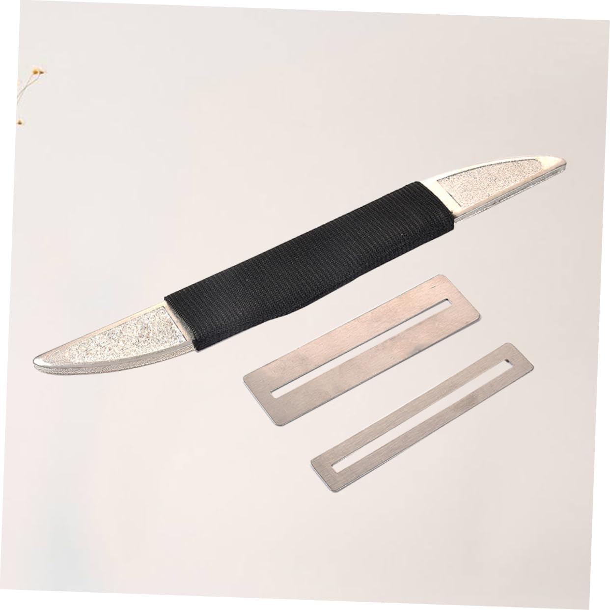 ibasenice Frettes pour Guitare avec Abrasifs Diamantés Outil de Polissage et Kit de Luthier pour Ajustement et Entretien