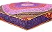 HANDICRAFT-PALACE Exclusive Indian Square Urban Mandala Design Floor Pillow Cover Ottoman Pouf Cushion Case Hippie Meditation Throw Outddor Bed Dog/Pets Bed