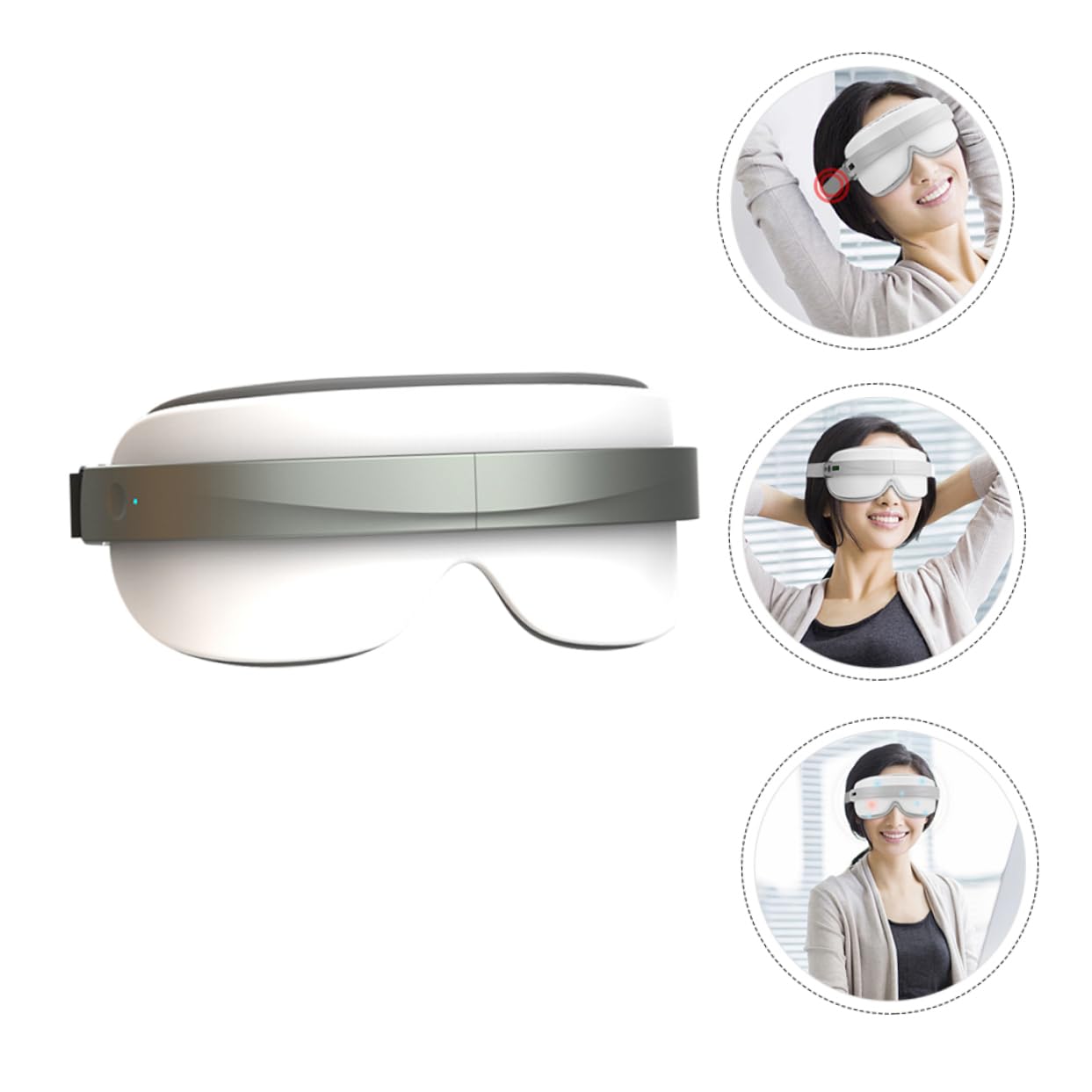 Anneome Masajeador De Ojos Presoterapia Para Ojos Dispositivo De Masaje Relajante