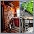 RIKADE Telescoping Ladder 6.5FT & Attic Ladder - Aluminum Extension with Non-Slip Feet & Locking Hook, 330lb Heavy Duty for RV/Roof/Loft Access