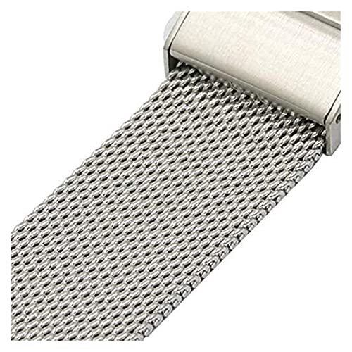 Watch stracles acier inoxydable argent 20mm pour remplacer votre bracelet - 5