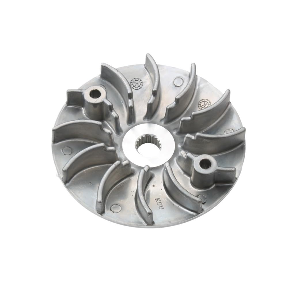 Ventilateur de transmission CVT à ailettes renforcées pour moto et scooter 125 200