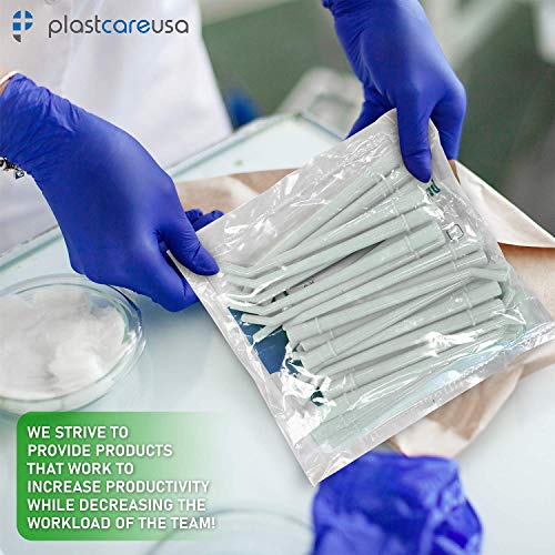 100 Dental Surgical Aspirator White Suction Tips, 1/8 Inch Diameter, 4 Bags Of 25 Tips #TOP2