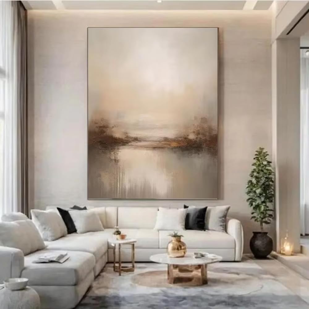 AEFOUU Wall Art Canvas Picture Print Large Painting Abstract Canvas Art Fashionable Wall Decoration Mural for Home(80x140cm/32x55in/Internal Frame)