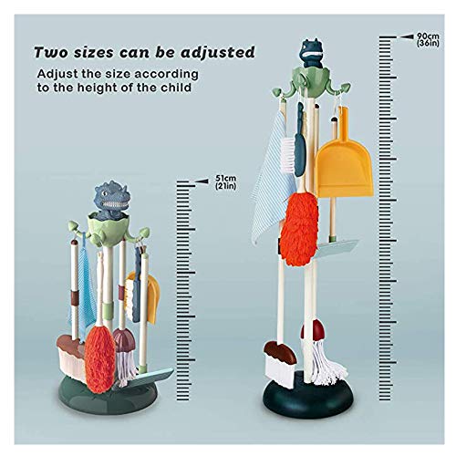 image for Sallymonday 6Pcs Kids Cleaning Set Housekeeping Pretend Play Education