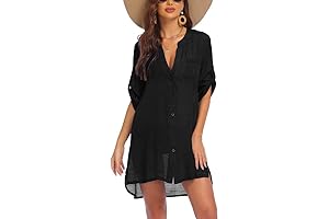 Women's Swimsuit Cover Ups Shirt