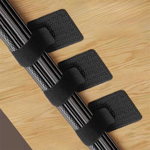 20 Stück Kabel-Organizer Kabelbinder Kabelmanagement-Bänder Tischzubehör Wiederverwendbar für Zuhause und Büro