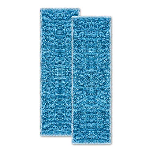 Polti Moppy Genel Microfiber Bez Seti 2'li, Tüm Yüzeyler İçin Uygun, Makinede Yıkanabilir, Pamuklu, Mavi