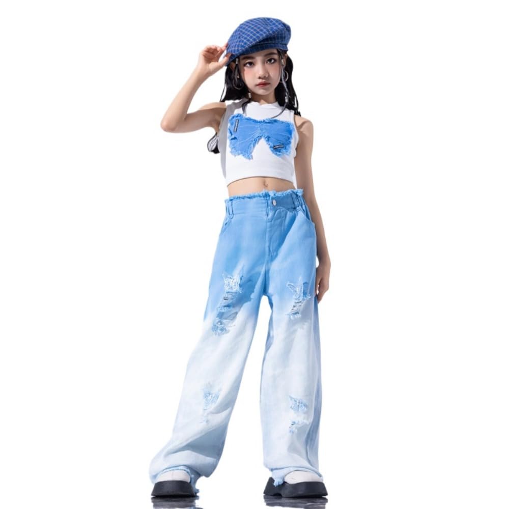 Amazon.co.jp: 子供のストリートダンス ブルースタイル へそ出し