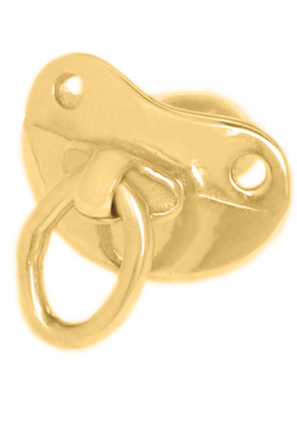 MyGold - Colgante con chupete para mujer y niño, oro amarillo 333/585/750 (8/14/18 quilates), macizo fundido, Mittelgroß, Oro amarillo, No_Gemstone