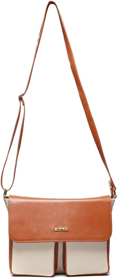 Bolsa Transversal Tiracolo Média Couro Marina Sifra