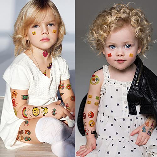 90 Sheets Waterproof Temporary Tattoo For Kids Boys And Girls, Dinosaur Sea Animal Vehicle Funny Cute Fake Tattoos For Children's Day Birthday Party Group Activities #TOP5