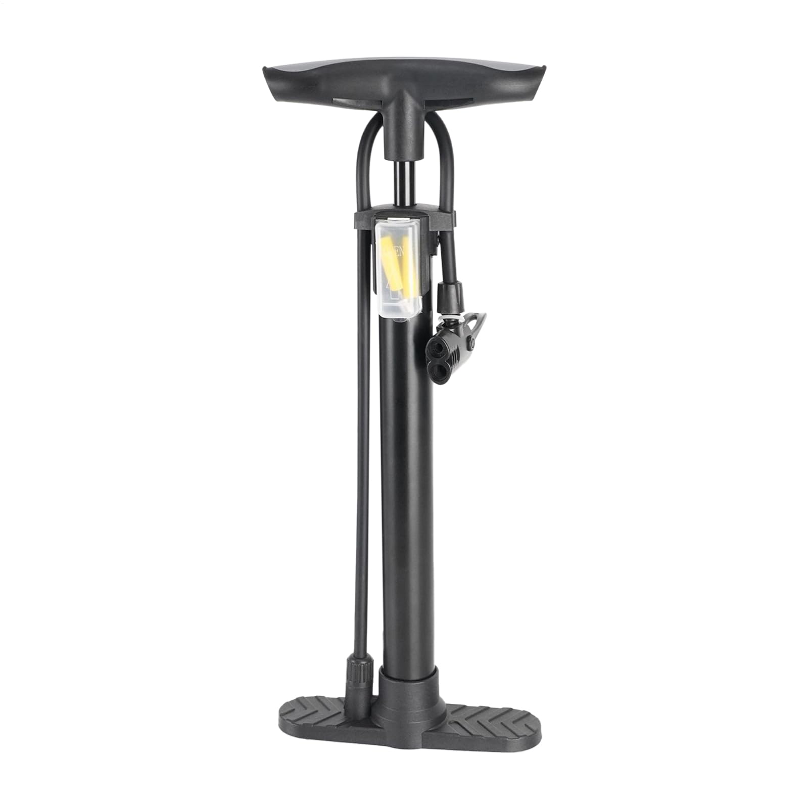 Pompa per bicicletta, pompa a tubo per gonfiaggio pneumatici, pompa da pavimento per biciclette, pompa manuale per pneumatici per biciclette, gonfiaggio rapido, portatile, 160 psi, per moto, scooter