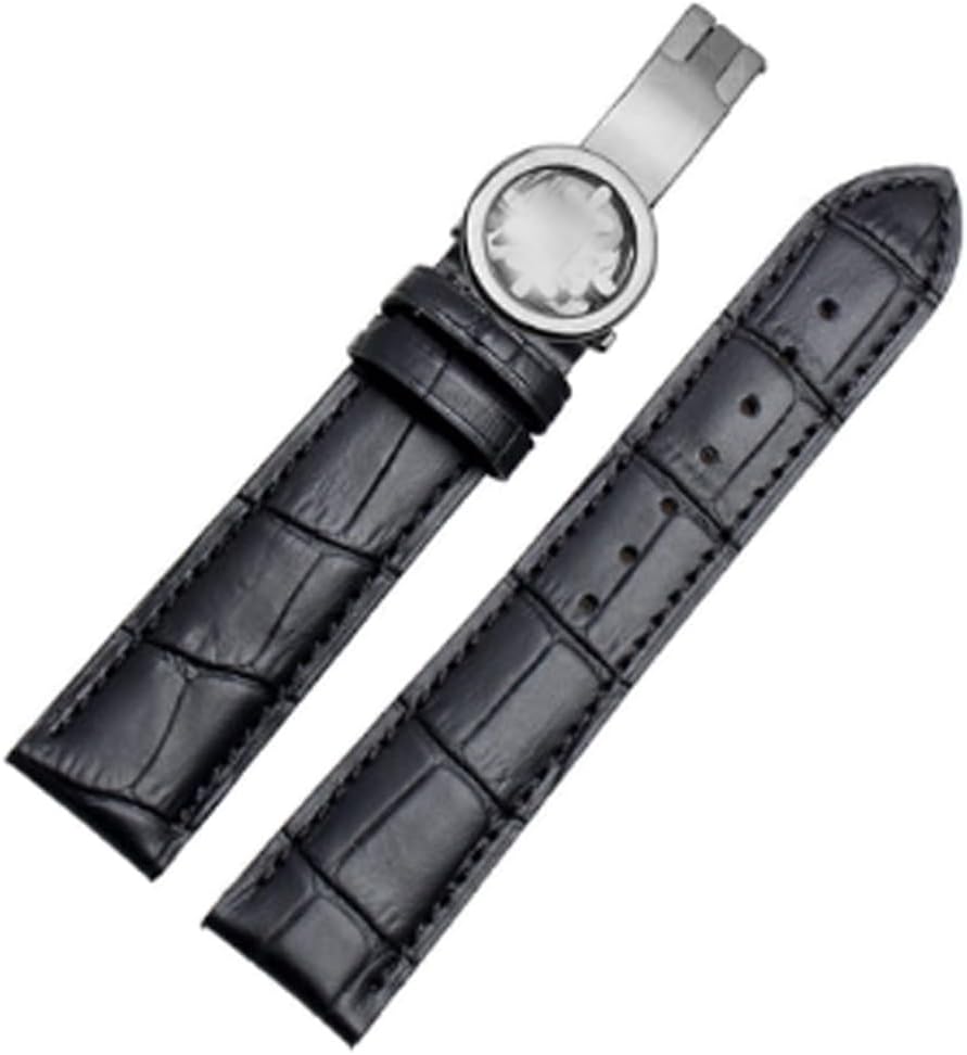 Richie Strap Watch Strap, Replacement Strap, External Product, Universal Leather Belt, Mounting Width 0.8 inch 20 mm, 0.8 inch 21 mm, 0.9 inches 22 mm, Suitable for Patek Philippe Buckle