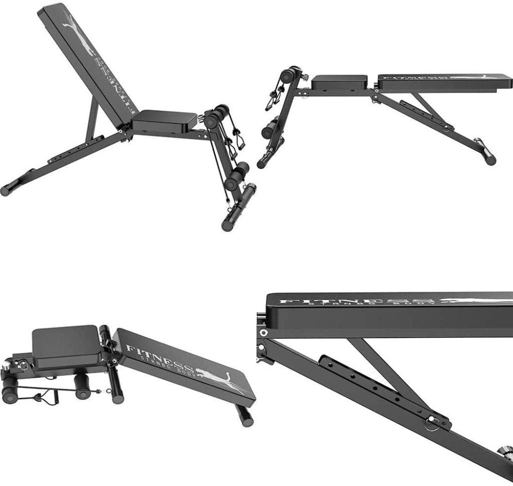 Chaise de fitness et table de poids réglable pour sport à domicile