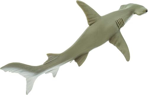 Miniatura 6 de Safari Ltd. Figura de tiburón Hammerhead – Figura detallada de plástico de 6.5 pulgadas – Divertido juguete educativo para niños, niñas y niños a