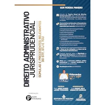 Capa do livro Direito Administrativo Jurisprudencial (2024) - Súmulas e Precedentes Relevantes do STF, STJ e TCU