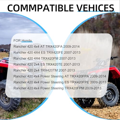 Image of Air Filter & Guide Cleaner Body for Honda Rancher 420 TRX420 FA FE FM TE TM FPA FPE FPM 2007-2014