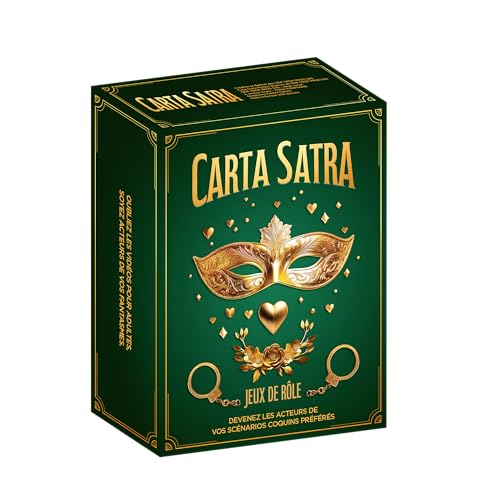 CARTA SUTRA Jeu Couple - Jeux de Rôle – Jeux de société - Jeu de Carte – Cadeau Anniversaire Femme - Cadeau Couple Original – Idée Cadeau Couple...