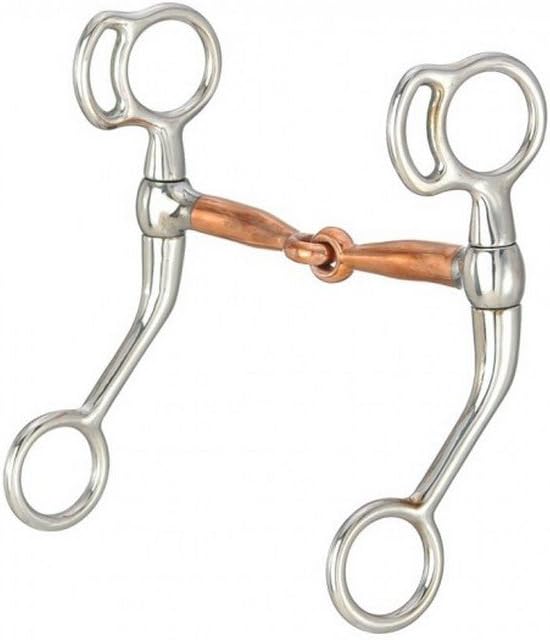 Kelly Silver Star 4 in. Tom Thumb Bit with Copper Mouth