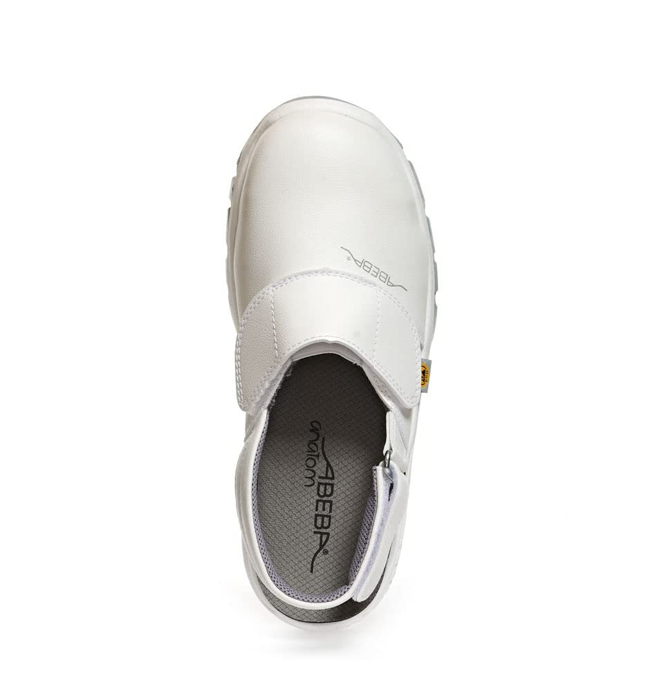 Abeba - Calzado de protección para Hombre Blanco Blanco