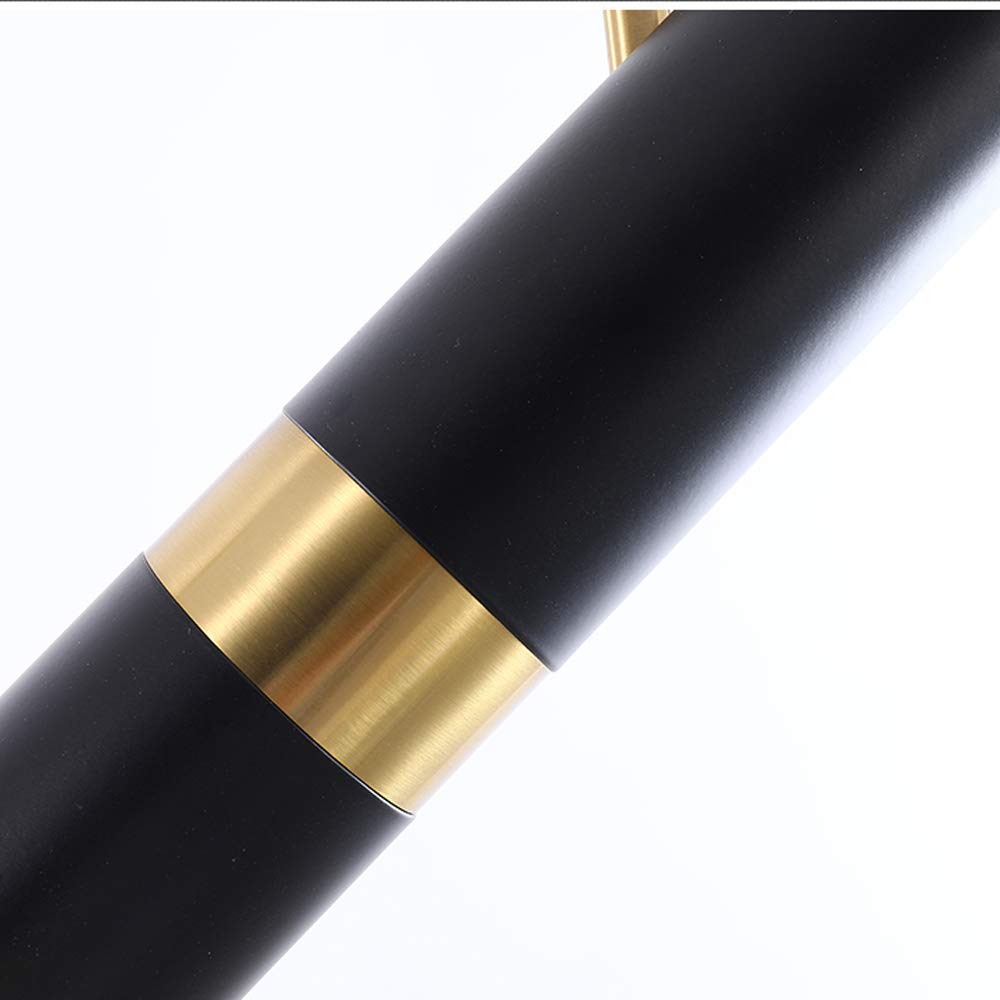 Lámpara Colgante de Tubo Largo Cilíndrico Led de 5 W, Ajustable Hacia Arriba Y Hacia Abajo, Kit de Iluminación Colgante, Luz de Isla de Cocina, Lámparas de Techo Colgantes de Aluminio, Lámpara C