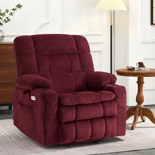 Image of MCombo Dual Motor Power Lift Recliner Chair for Elderly R7894 (Small-Wide)