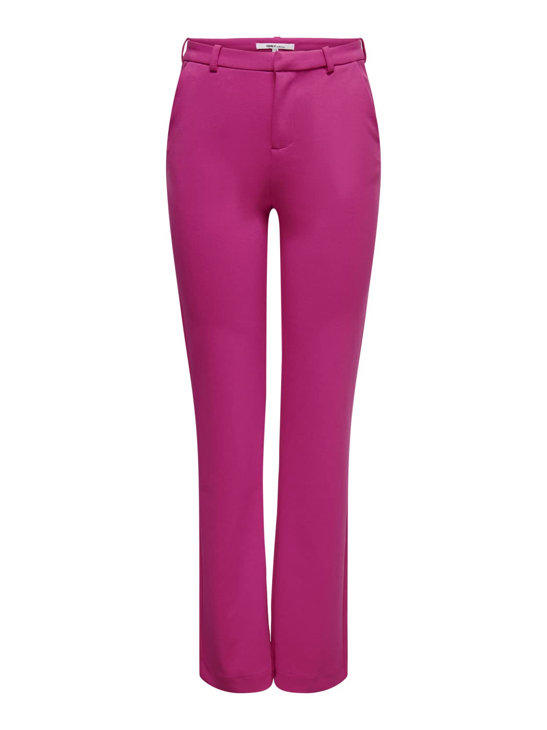 ONLY Damen ONLRAFFY-YO Life MID STR Pant TLR NOOS Hose 15265049 ,Very Berry ,L / 34L