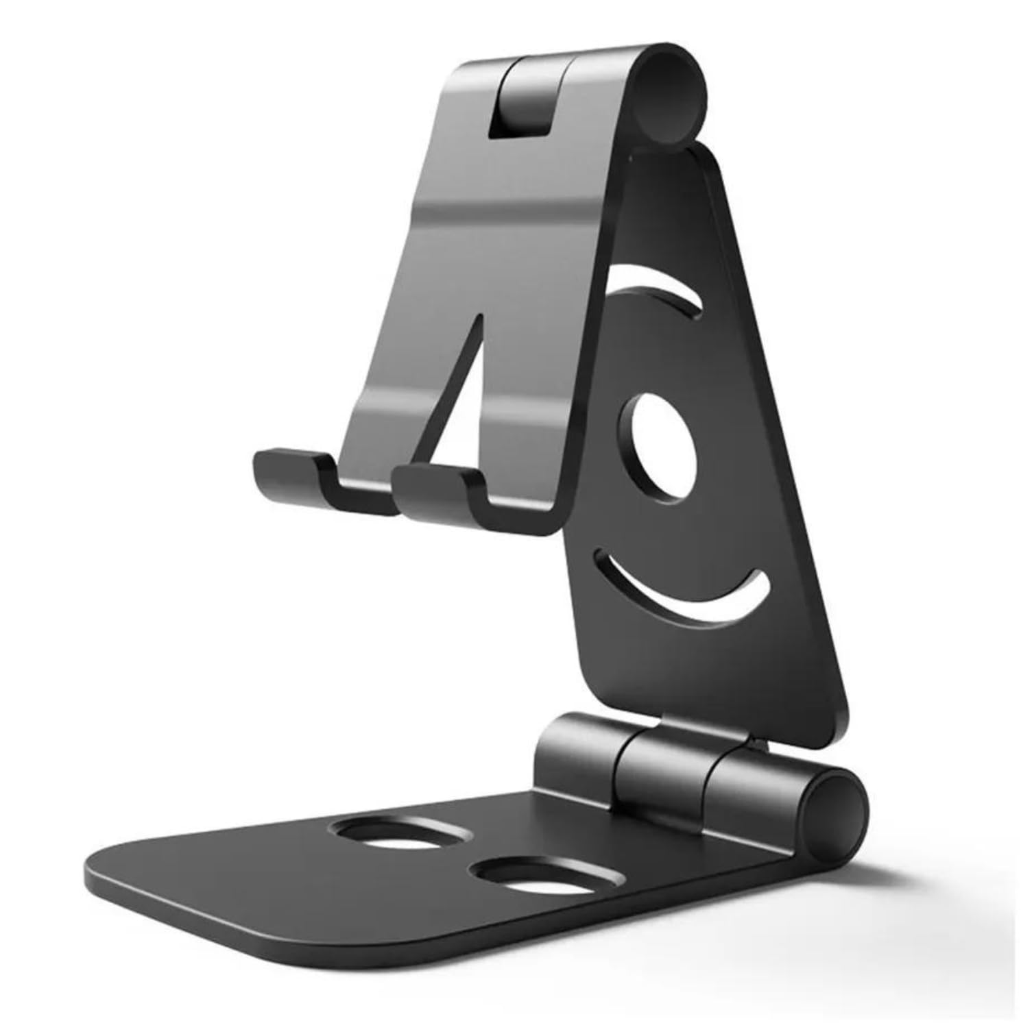 BILLS Phone Holder for Desk, Adjustable Mobile Stand,Foldable Desktop Tablet Stand Holder, Mobile Phone Holder Compatible with iPhones and all Android Phones