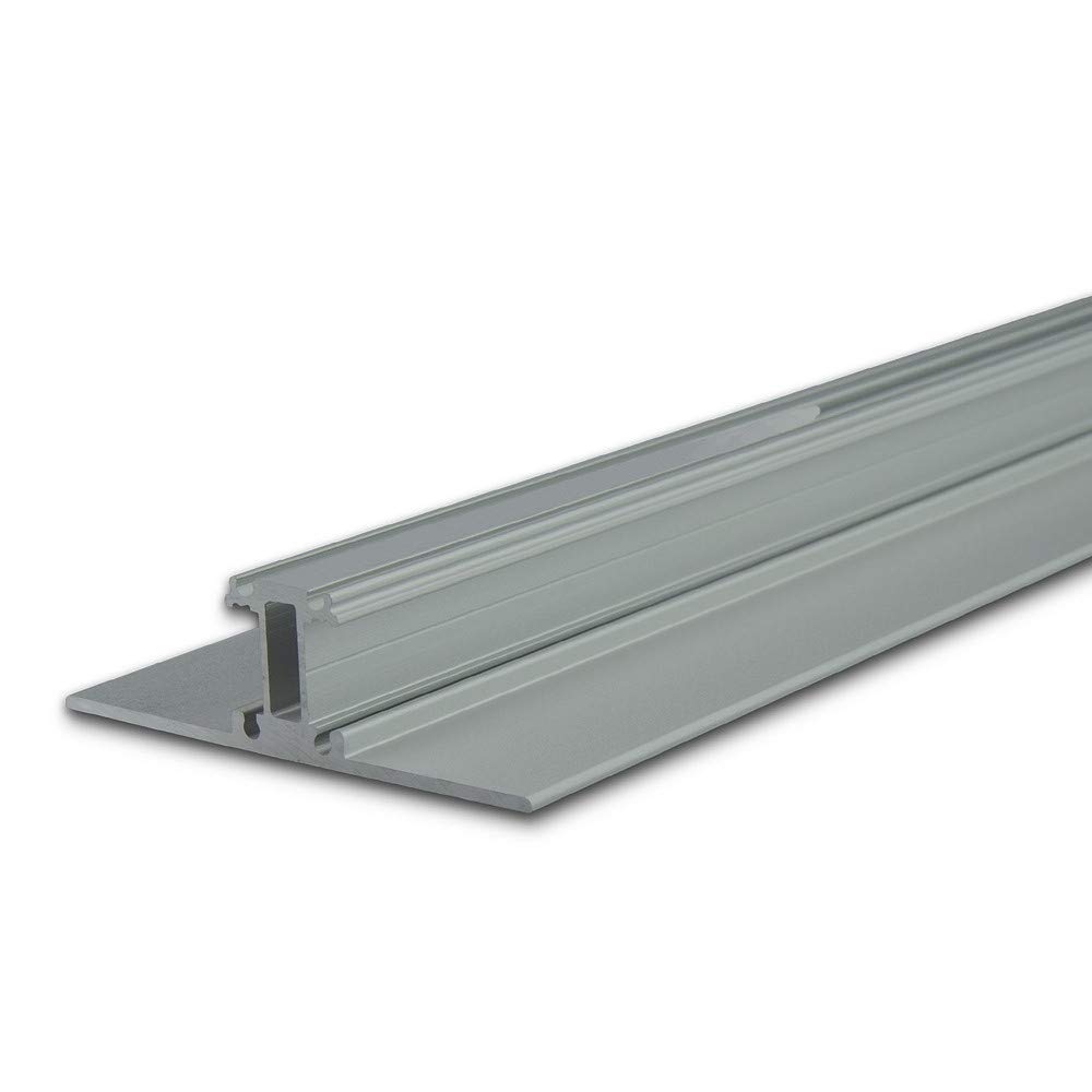 Profil oświetlenia LED 2SIDE, aluminium malowane proszkowo, 200 cm, srebro