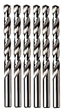 Irwin Tools 63125 25/64-Inch Cobalt 135-Degree Jobber Length, Pack of 6