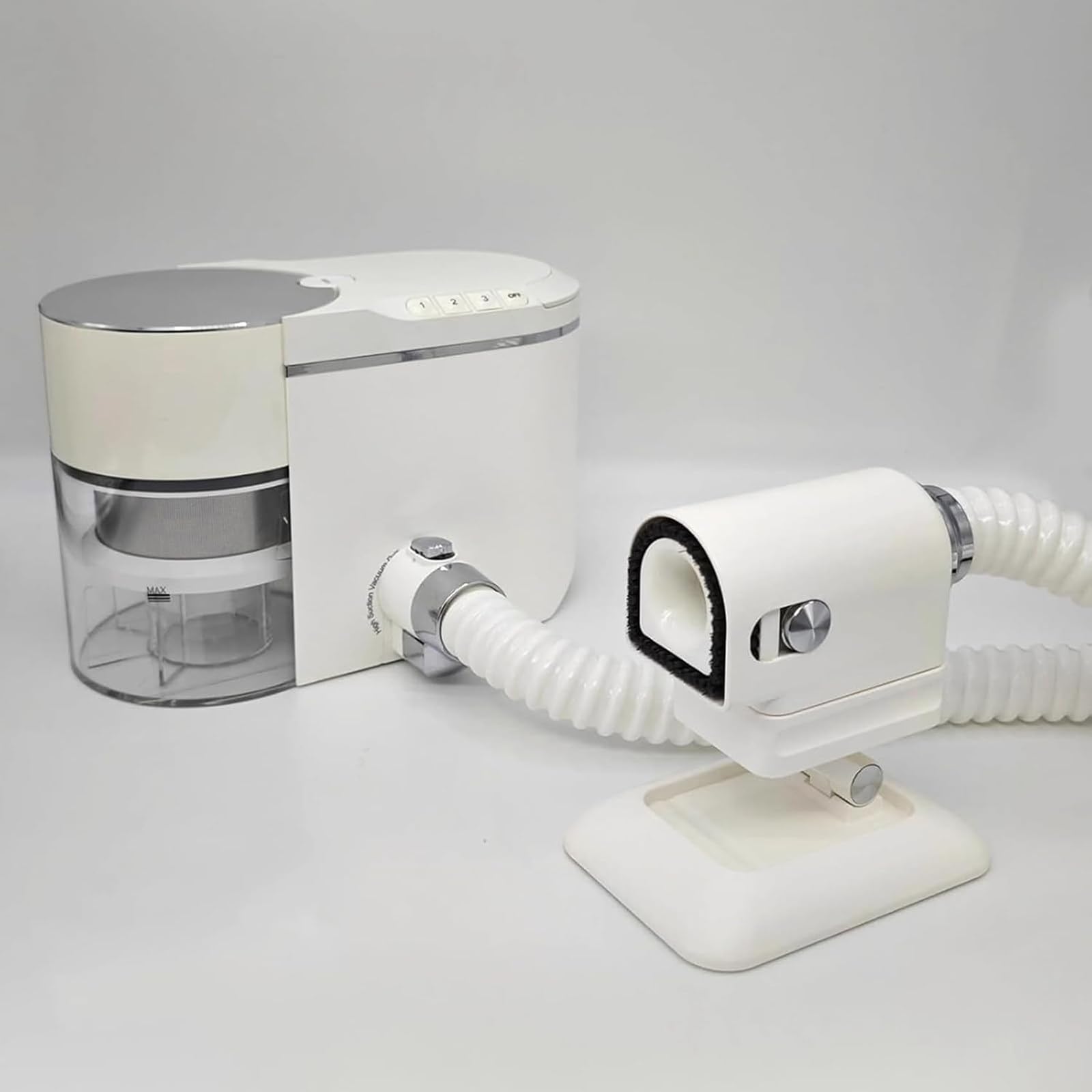 MRKU Aspiradora eléctrica para manicura con Filtro Lavable, bajo Nivel de Ruido, Velocidad Ajustable y para Uso Profesional.