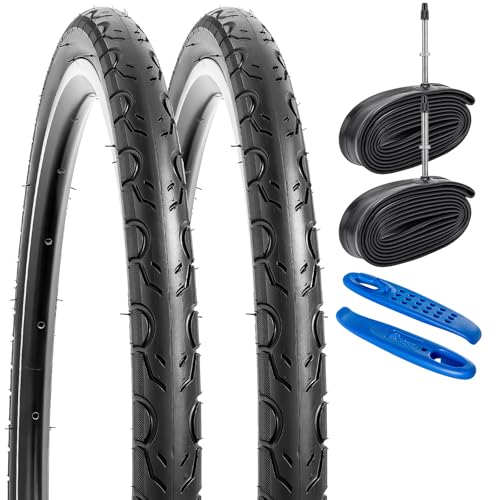 Pneus route 20x1 1/8 30-451 YUNSCM et chambre à air Presta 20 pouces pour vélo