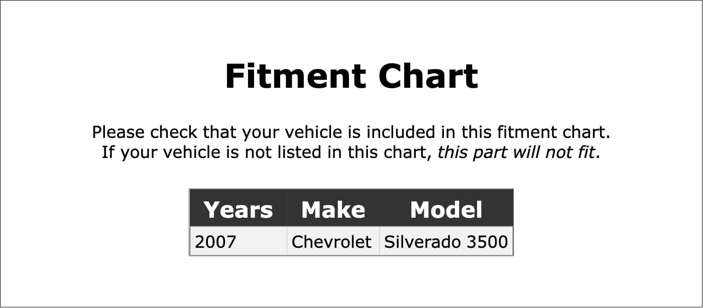 Washer Fluid Level Sensor Compatible With Chevrolet Silverado 3500 2007 PC-829718