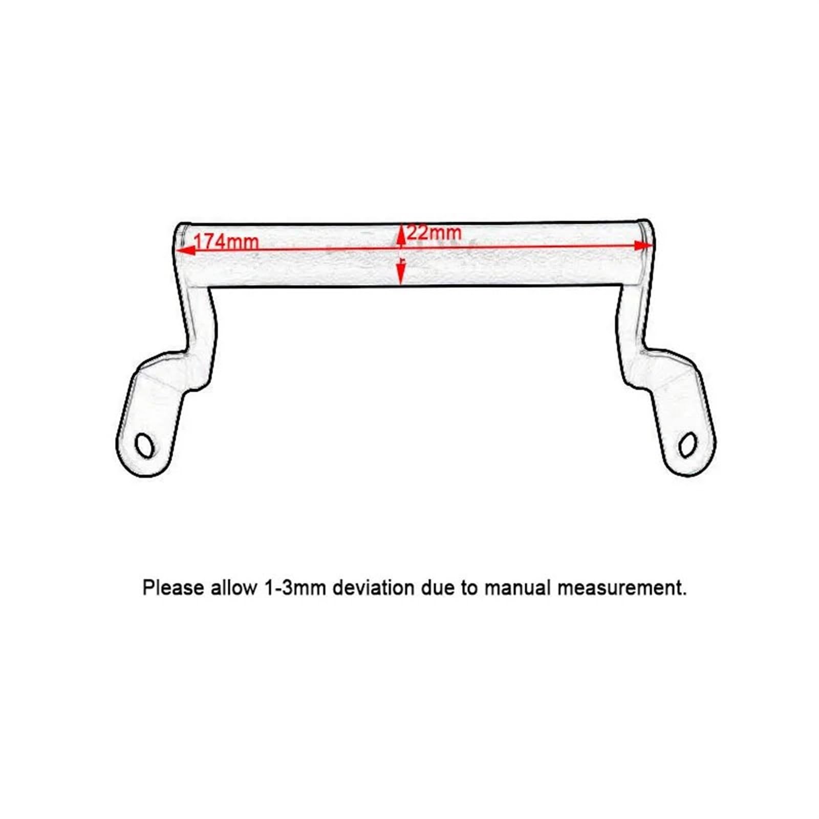 Soporte Navegación Soporte para Teléfono Navegación GSXR125, Soporte para Parabrisas Soporte Navegación para Suzuki GSX-R125 150 GSXR125 GSXR150 2018-2022 Soporte GPS para Motocicleta