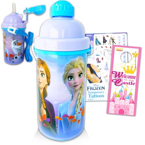 Cantimplora Frozen de 12 oz para evitar derrames en la mochila 2