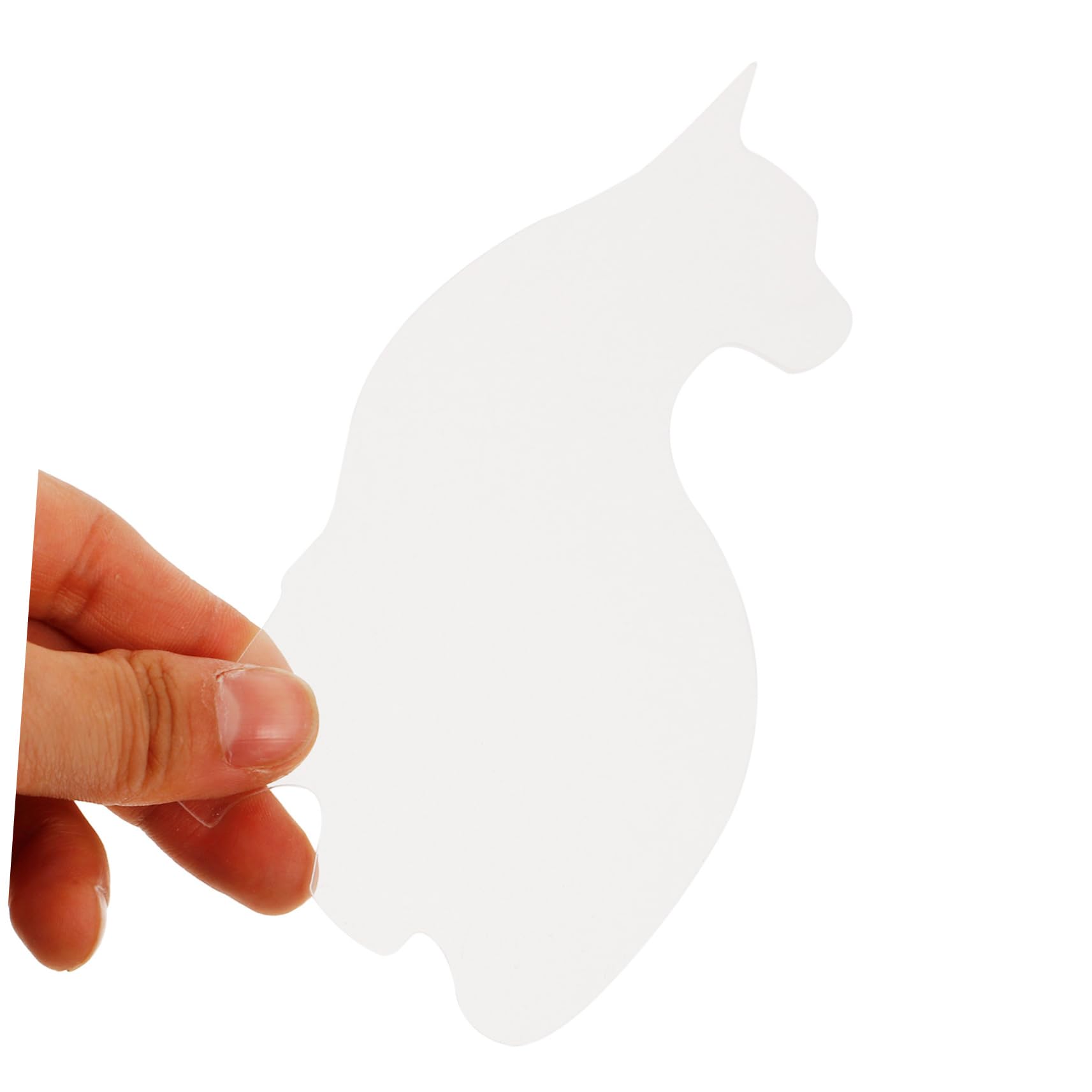 Operitacx 3juegos Plantilla Acrílica Para Acolchado De Regla De Costura Diseño De Gato Herramientas De Manualidades Para Aficionados Al Acolchado Bordadura