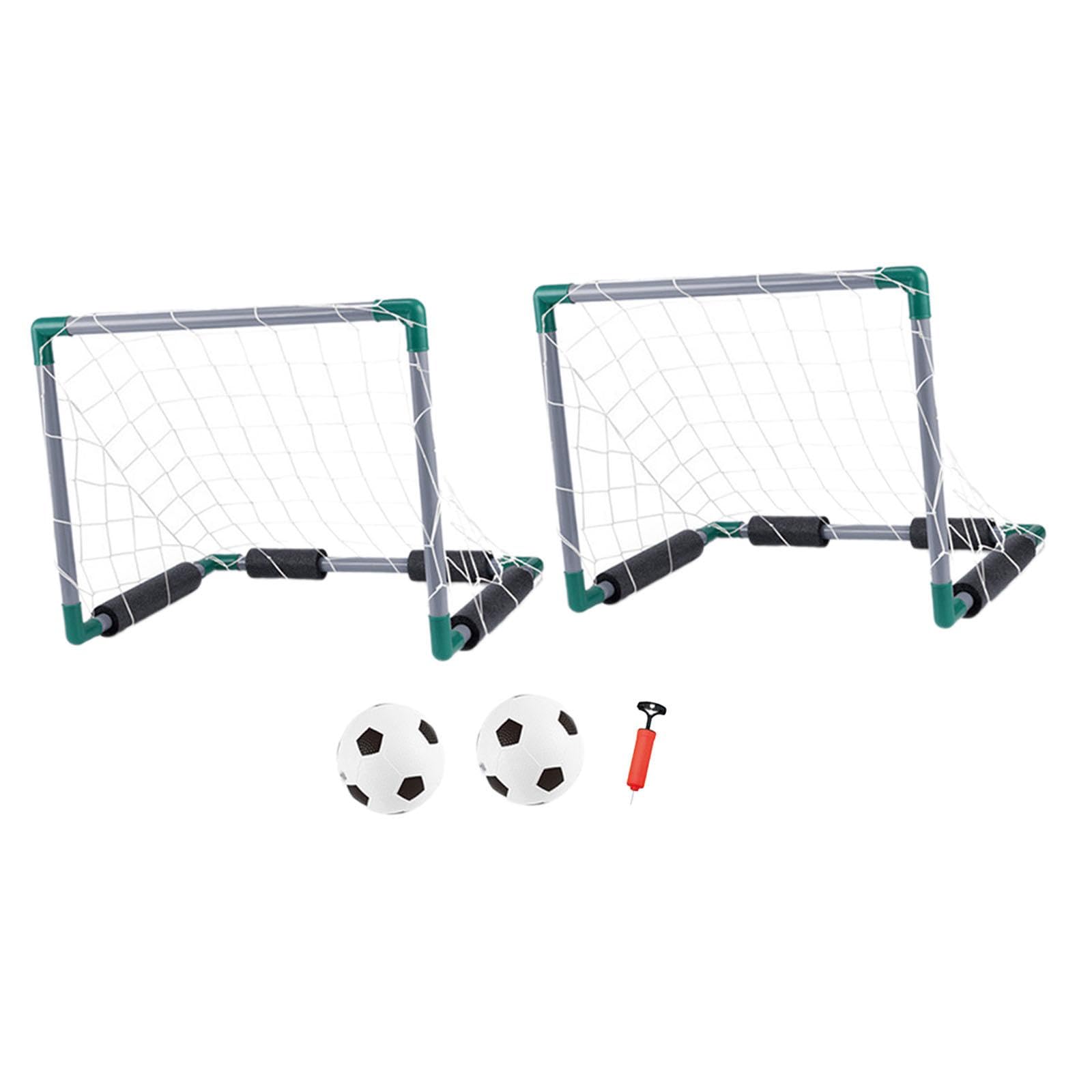 LeeQinersw Water Polo Game Set with Soccer Goal for Summer, Double