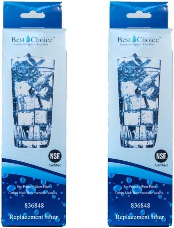 Miniatura 7 de Best Choice Filtro de agua BCF48 compatible con Fisher & Paykel 836848 Cartucho de repuesto para refrigerador E402B, E442B, E522B, RF90A180DU,