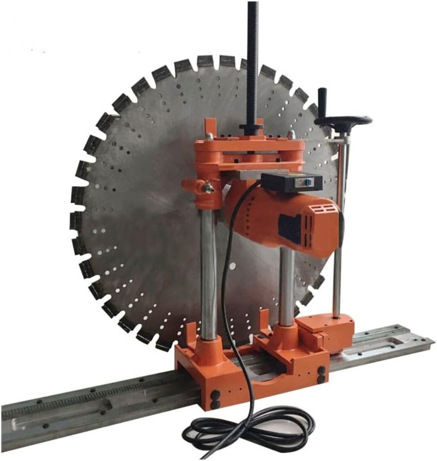Efficient Hydraulic Wall Saw Cutter for Concrete with Adjustable Settings, Ideal for Heavy Duty Construction, Demolition, and Industrial Wall Cutting Applications