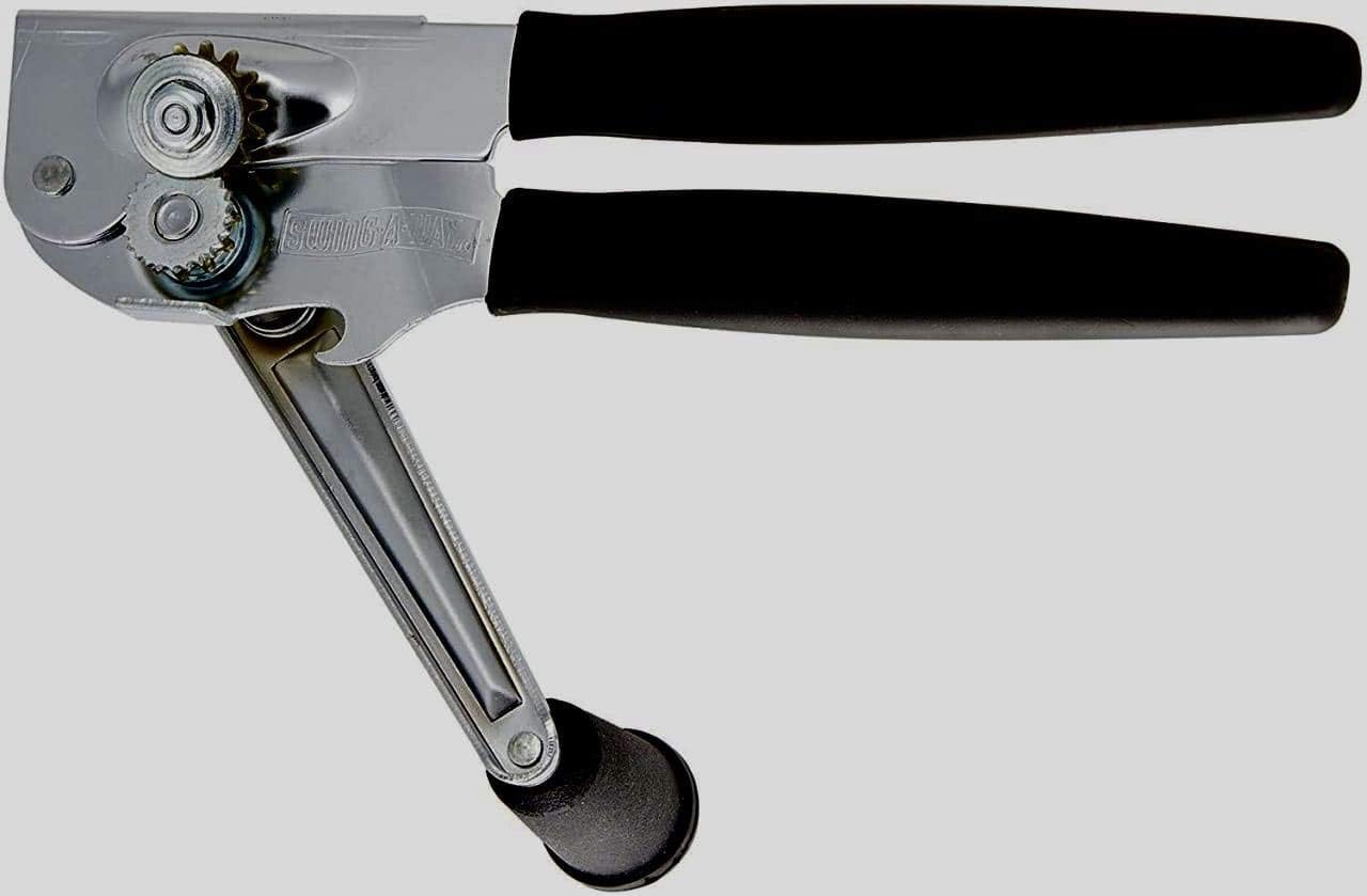Swing-A-Way Easy-Crank Can Opener with Folding Crank Handle, Black, 3.50 x 4.50 x 10.50: Kitchen & Dining