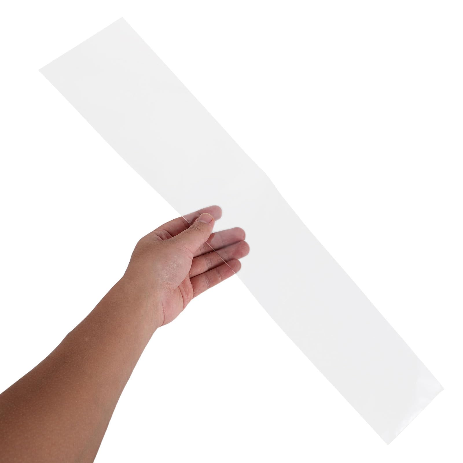 MAGICLULU Fundas plásticas transparentes para corbatas 100 unidades 8 cm ancho con acceso rápido para almacenamiento y viajes, diseñadas para hombres